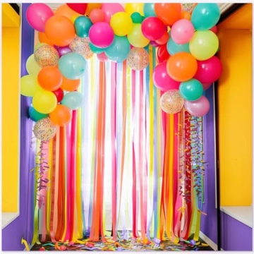 Colorful Crepe Paper Streamers for All Your Celebrations