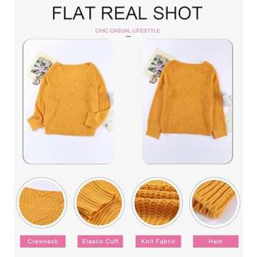 Dokotoo Women’s Hollow Out Cozy Sweater for Fall