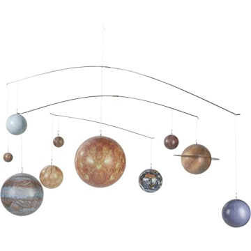 Solar System Mobile by Authentic Models, Educational Planets Model, Multicolor Space Decor for Baby,...