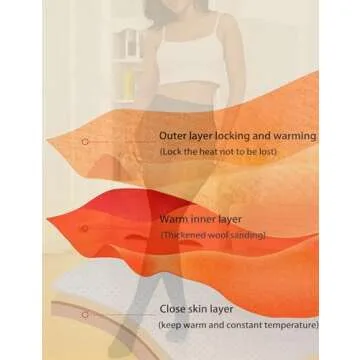 Bontierie Fleece Lined Thermal Pantyhose for Winter Comfort