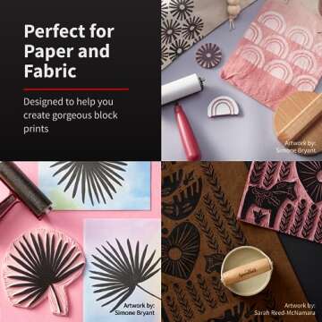 Speedball Block Printing Baren - Ergonomic & Quality Tool