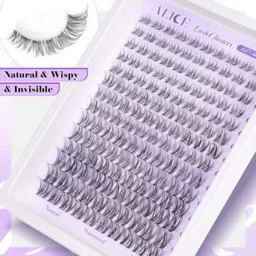 Wispy Lash Clusters Natural Extensions for Effortless Beauty