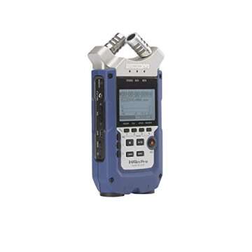 Zoom H4N PRO Digital Multitrack Recorder (Blue)