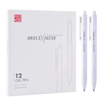 ParKoo Retractable Gel Pens: Smooth Writing for All
