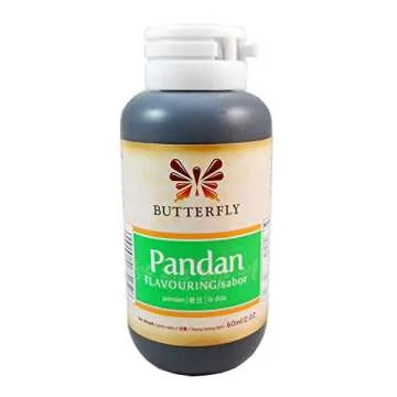 Pandan Flavoring Extract by Butterfly 2 Ounce (60 ml) with Mini Refrigerator Magnet