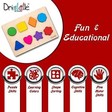 Educational Magnetic Shape Puzzle for Toddlers