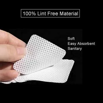 BLUERISE Lint Free Nail Wipes 1200pcs for Nail Care