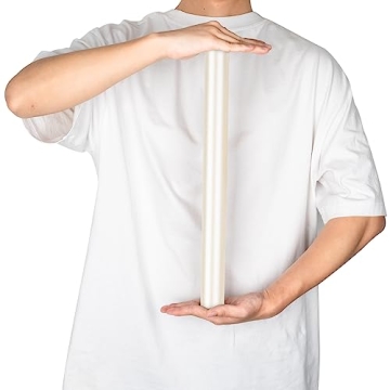 RUSPEPA Off White Matte Wrapping Paper - Solid Color Pearly - Lustre Paper, Off White Perfect for Wedding, Birthday, Christmas, Baby Shower -17 Inches X 32.8 Feet