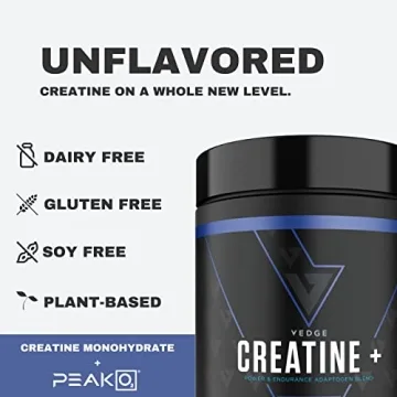 Vedge Nutrition Creatine + Vegan Energy & Performance Enhancer