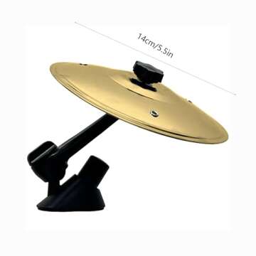 Car Air Vent Drum Cymbal - Fun Gadget for Drivers