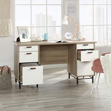Stylish Sauder Anda Norr Executive Desk for Your Office