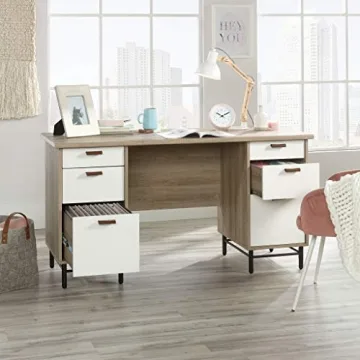 Stylish Sauder Anda Norr Executive Desk for Your Office