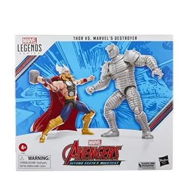Marvel Legends Thor vs Destroyer Action Figures - 60th Anniversary