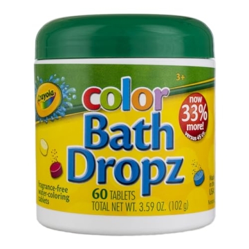 Crayola Color Bath Dropz for Potty Training Fun!