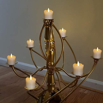 Homemory Flameless Votive Candles with Timer for Safe Elegance