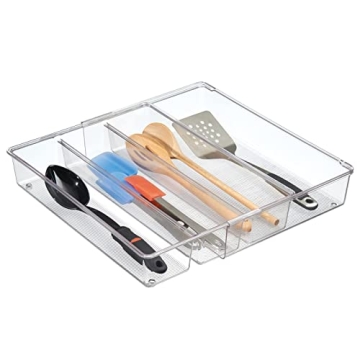 Adjustable Drawer Organizer for Kitchen Storage Solutions