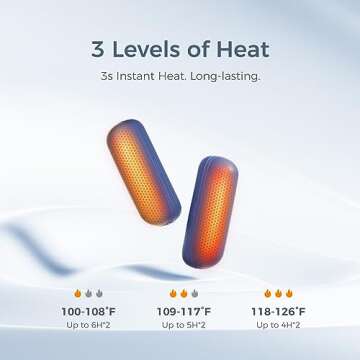 OCOOPA 2 in 1 Magnetic Rechargeable Hand Warmers, UT2s Mini Electric Handwarmers 2 Pack, Split USB-C, Reusable Portable Pocket Heater, Raynauds, Golf, Tech Gifts for Women Men