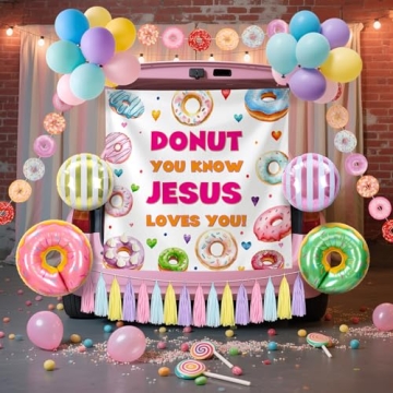 Panelee Trunk or Treat Decorations - Jesus Themed Kit