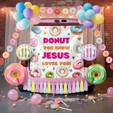 Panelee Trunk or Treat Decorations - Jesus Themed Kit