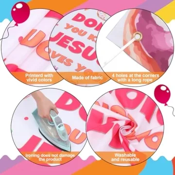 Panelee Trunk or Treat Decorations - Jesus Themed Kit