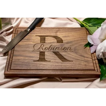 Personalized Cutting Board Custom Wedding or Housewarming Gift Idea