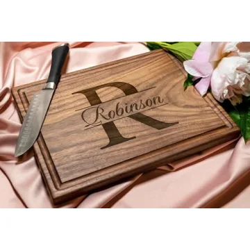 Personalized Cutting Board Custom Wedding or Housewarming Gift Idea