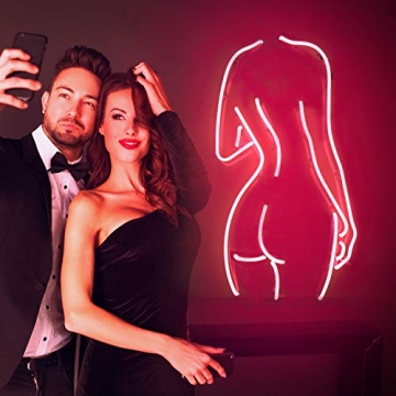 Naked Lady Neon Sign for Home and Special Events