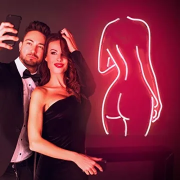 Naked Lady Neon Sign for Home and Special Events
