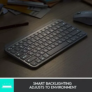 Logitech MX Keys Mini Stylish Wireless Keypad for Multitasking
