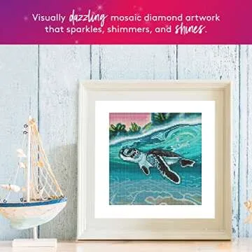 Tropical Sea Turtle Diamond Painting Kit for All Ages