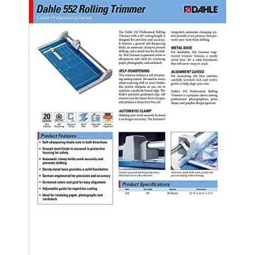 Dahle 552 Professional Trimmer for Precision Cuts