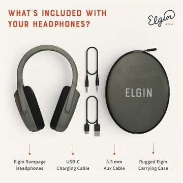 Elgin Rampage Bluetooth Hearing Protection Headphones