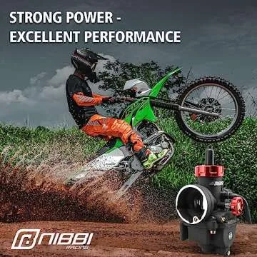 NIBBI 26mm Carburetor with Carb Jets for 4 Stroke 150cc-200cc Engines Motorcycle, Fit For YAMAHA Honda Apollo Dirt Bike Mini Bike SSR TTR KYMCO SYM TAOTAO GY6 Scooter Moped