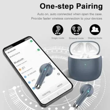 Wireless Earbuds with Noise Cancelling Mic and 32H Playtime
