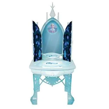 Disney Frozen 2 Elsa's Enchanted Ice Vanity, Includes Lights, Iconic Story Moments & Plays Vuelie and Into The Unknown for Ages 3+