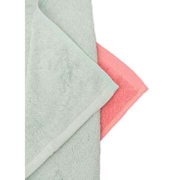 MATZ Terry Towel Slip On Toddler Bibs | Full Coverage Pullover Bibs For Babies | Ultra Absorbent 100% Cotton Bibs | Baby Bibs For Drooling And Teething | Unisex Baby Bibs With Soft Ribbed Neck