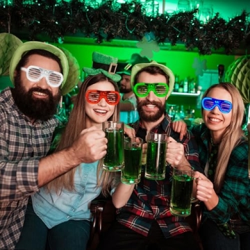 25 Packs LED Glasses in 5 Colors for Parties