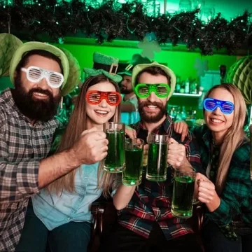25 Packs LED Glasses in 5 Colors for Parties
