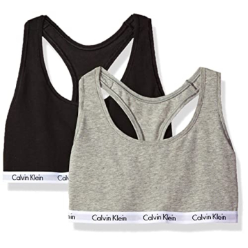 Shop Calvin Klein Women's Carousel Bralette 2 Pack Now!