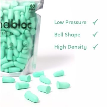 Aurora Soundbloc™ Thermo Foam Earplugs 60 Pairs Noise Reduction Comfort