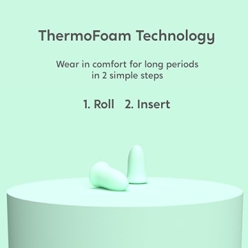 Aurora Soundbloc™ Thermo Foam Earplugs 60 Pairs Noise Reduction Comfort