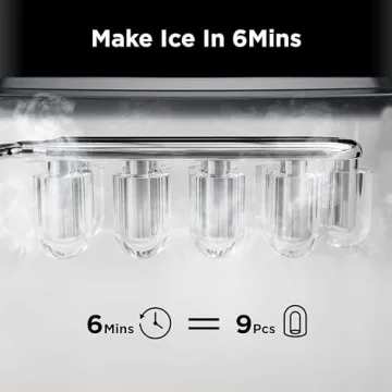 Silonn Ice Maker - Fast 26 lbs/Day, Auto-Clean