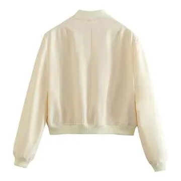 Bozanly Women's Cropped Shacket Jacket for Stylish Wear