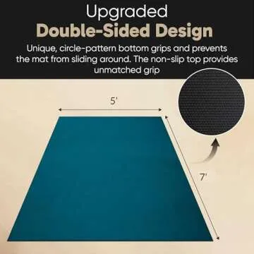 Gorilla Mats Premium Large Yoga Mat - Non-Slip & Comfortable