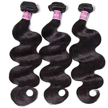Unice Hair Brazilian Virgin Hair Weave Bundles 12-16 Inch