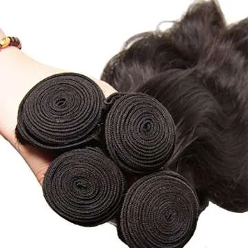Unice Hair Brazilian Virgin Hair Weave Bundles 12-16 Inch