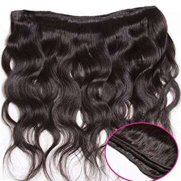 Unice Hair Brazilian Virgin Hair Weave Bundles 12-16 Inch