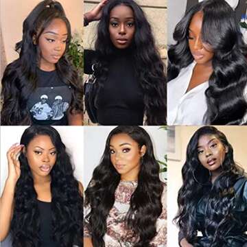 Unice Hair Brazilian Virgin Hair Weave Bundles 12-16 Inch