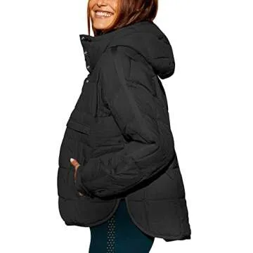 Comfortable Women’s Oversized Puffer Jacket for Winter