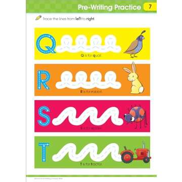 School Zone - Get Ready for Kindergarten Workbook - 256 Pages, Ages 5 to 6, Alphabet, ABCs, Letters, Tracing, Printing, Numbers 0-20, Early Math, Shapes, Patterns, Comparing, and More